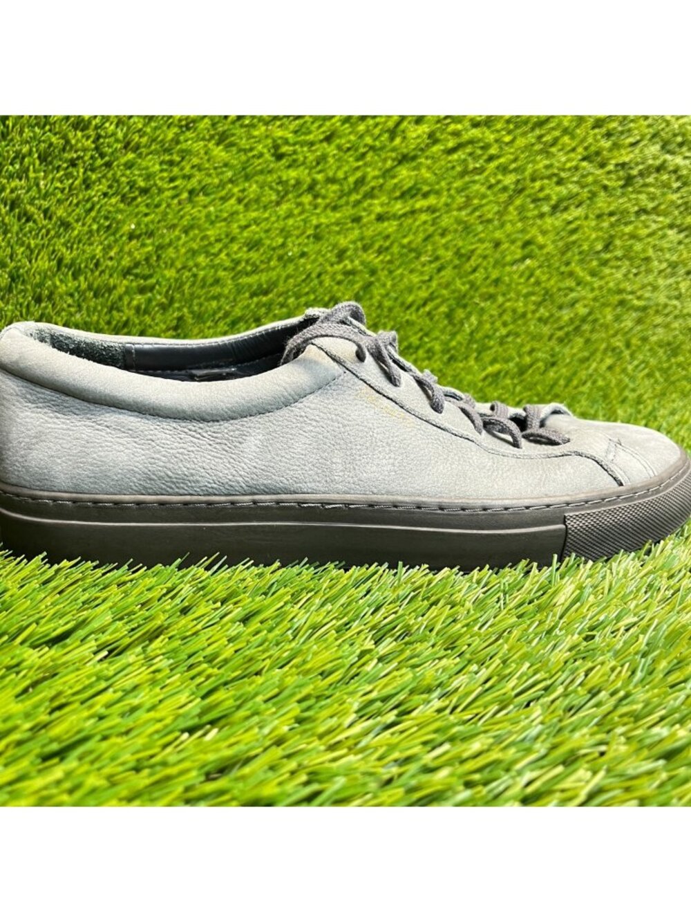 Axel Arigato Clean 90 Mens Size 8 Gray Casual Classic Leather Shoes Sneakers